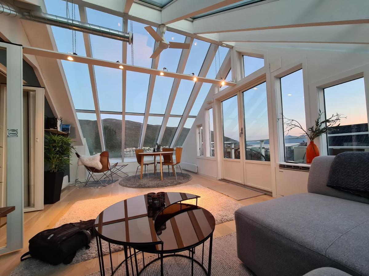 Glass Roof Private Loft In Tromso Exterior photo